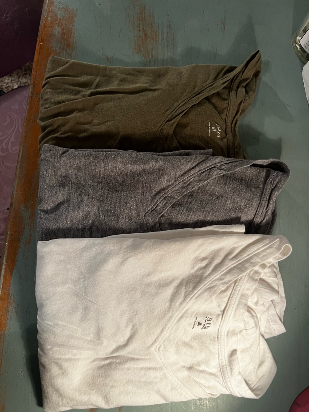 a.n.a Short Sleeve Tees - Olive, Pink, Gray & White